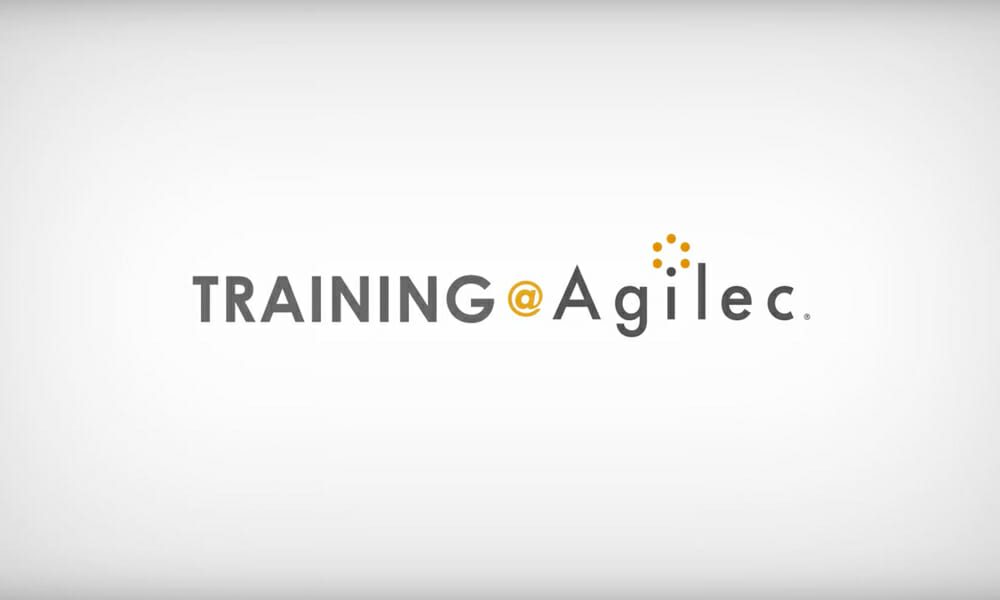 Training @ Agilec