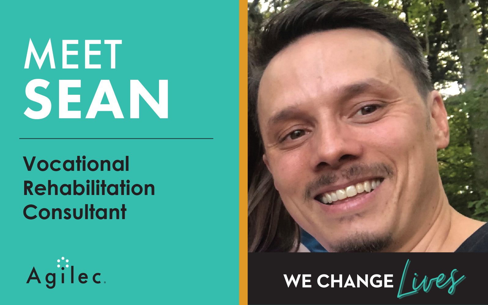 Meet Sean a Vocational Rehabilitation Consultant at Agilec
